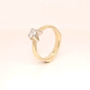 Sužadėtuvių žiedas Nr. 34 Geltono aukso