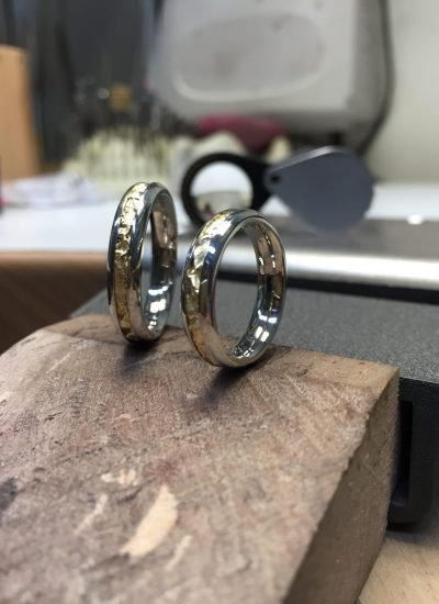 Vestuviniai rankų darbo žiedai